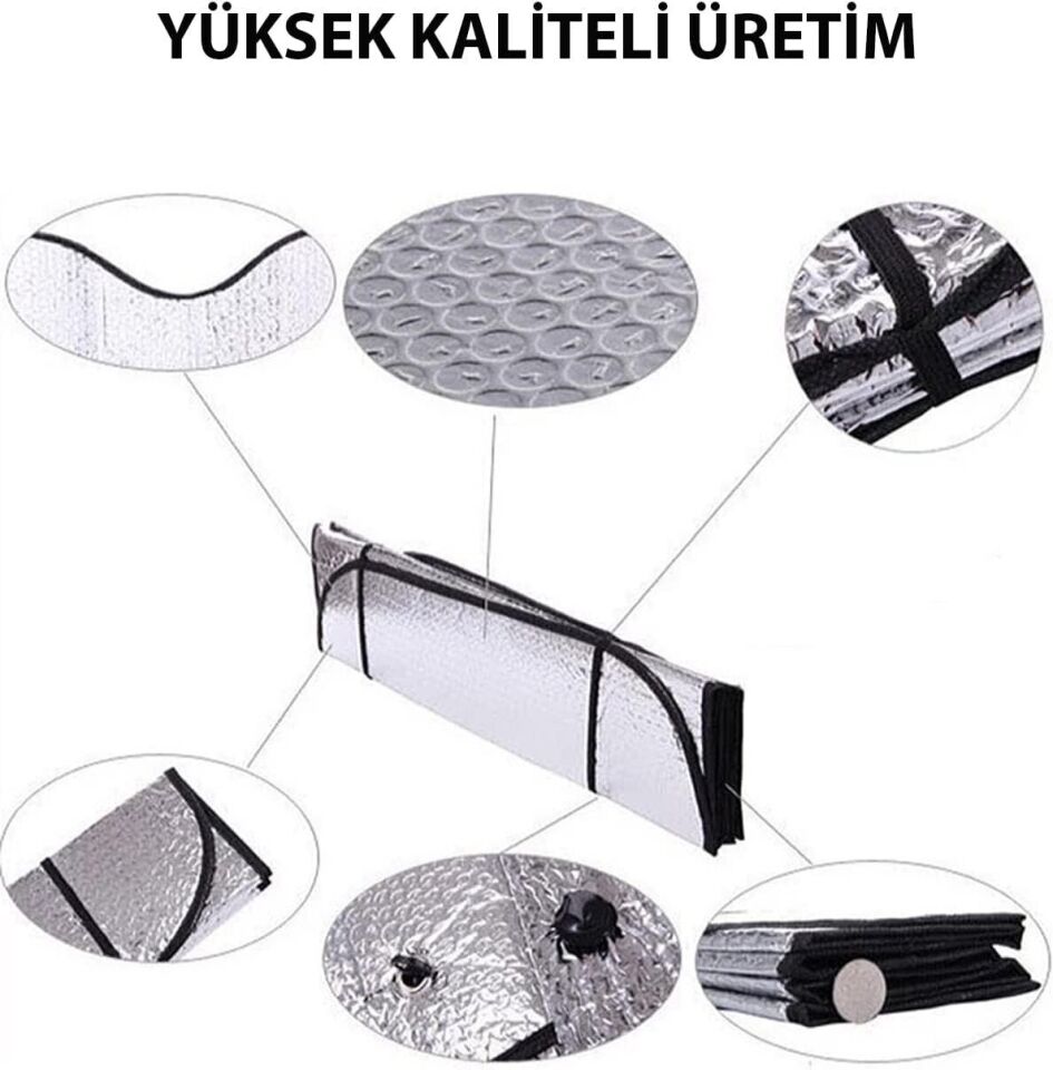 RENAULT KADJAR 2015-2016-2017-2018-2019-2020-2021-2022-2023-2024-2025-2026 ÖN CAM GÜNEŞLİĞİ & TORPİDO KORUYUCU